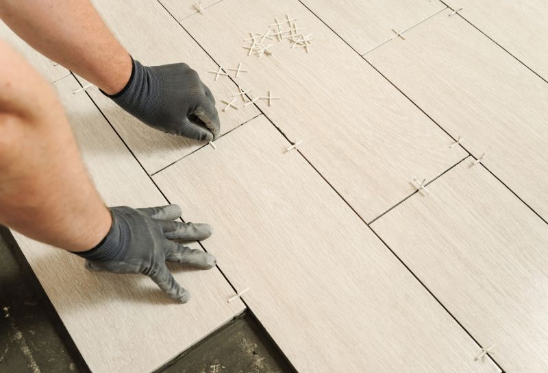 Porcelain Tile Installation detail